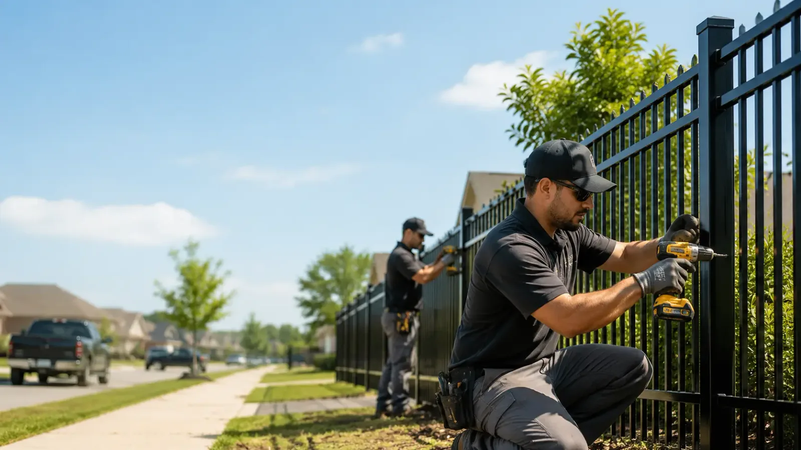 Metal Fence Installation in Warden, WA